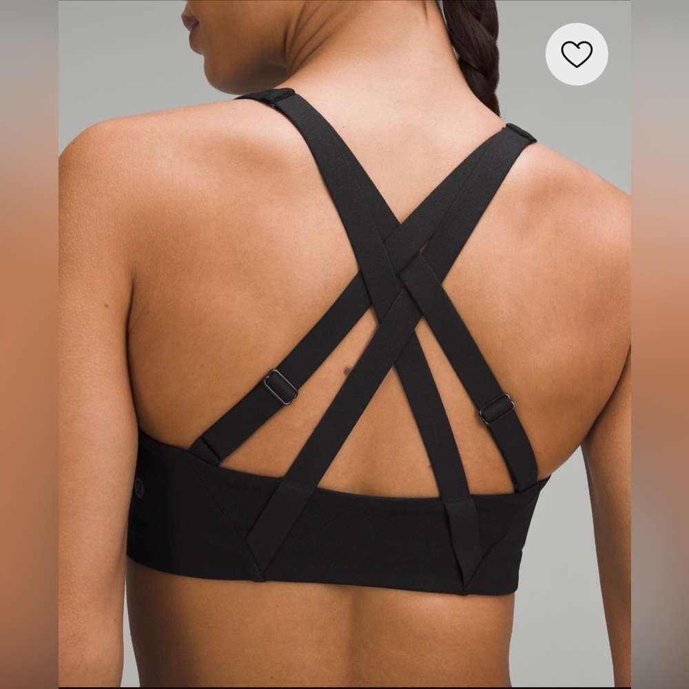 Lululemon Athletica Energy Zip-Front Bra- Sports Bra